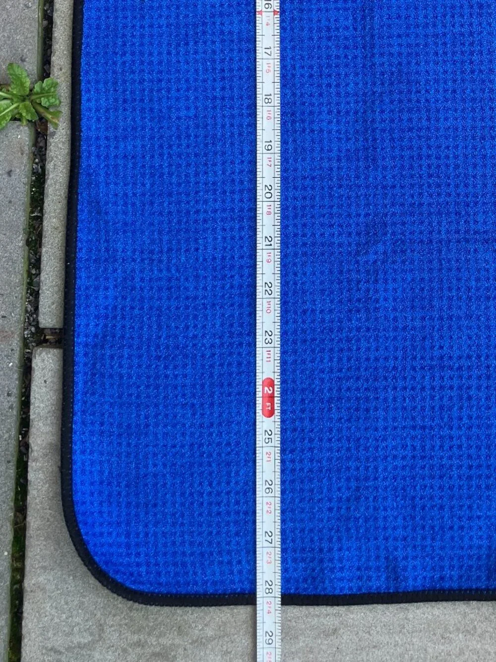 🧲 NEW 4imprint Magnetic Golf Towel Blue 13